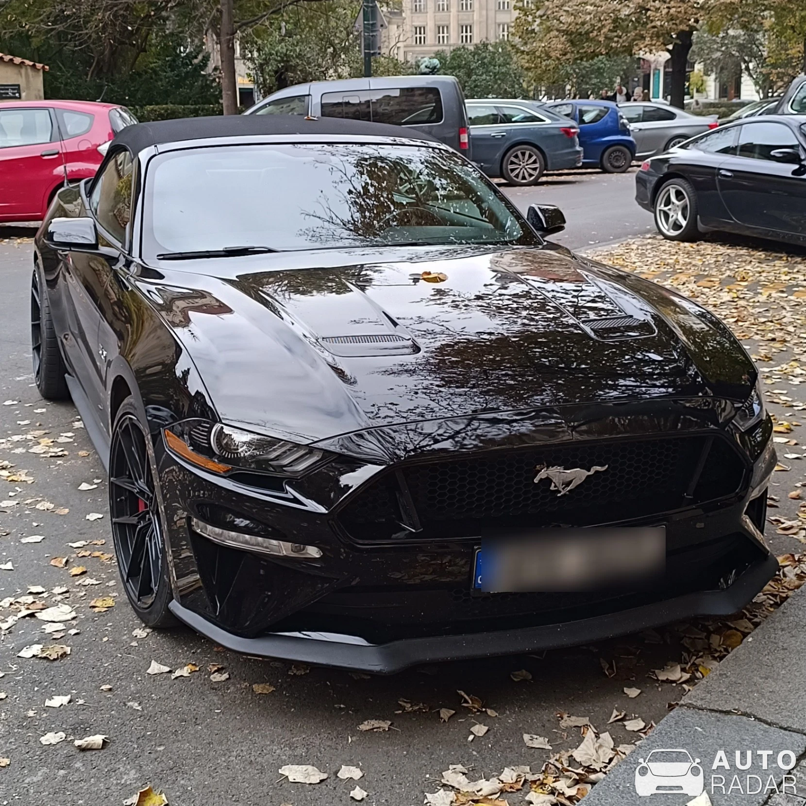 Ford Mustang GT Convertible 2018 spotted