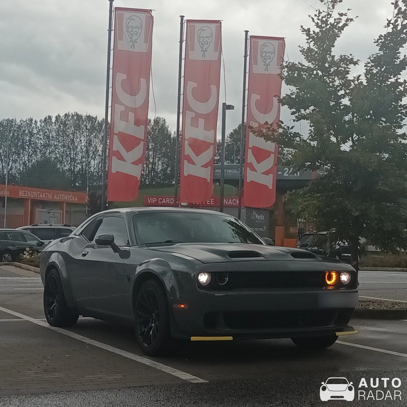 Dodge Challenger SRT spotted in Trutnov, Czechia