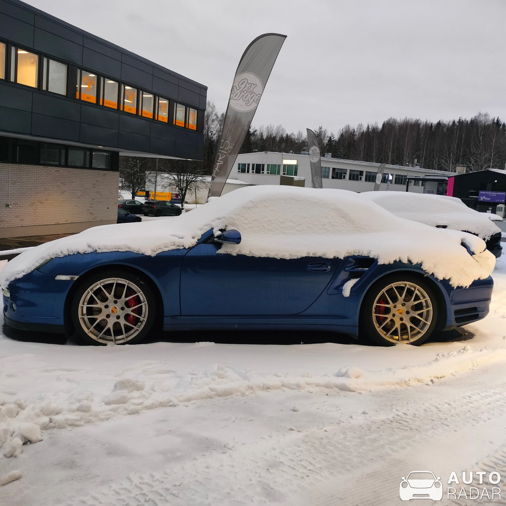 Porsche 997 Turbo spotted in Helsinki, Finland