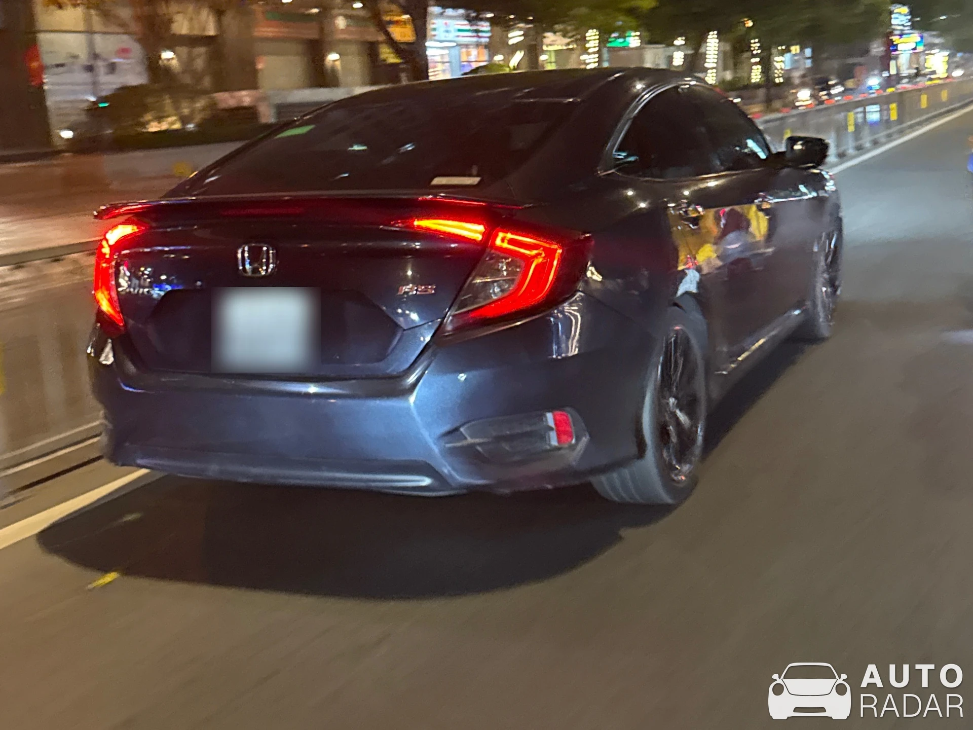 Honda Civic RS spotted