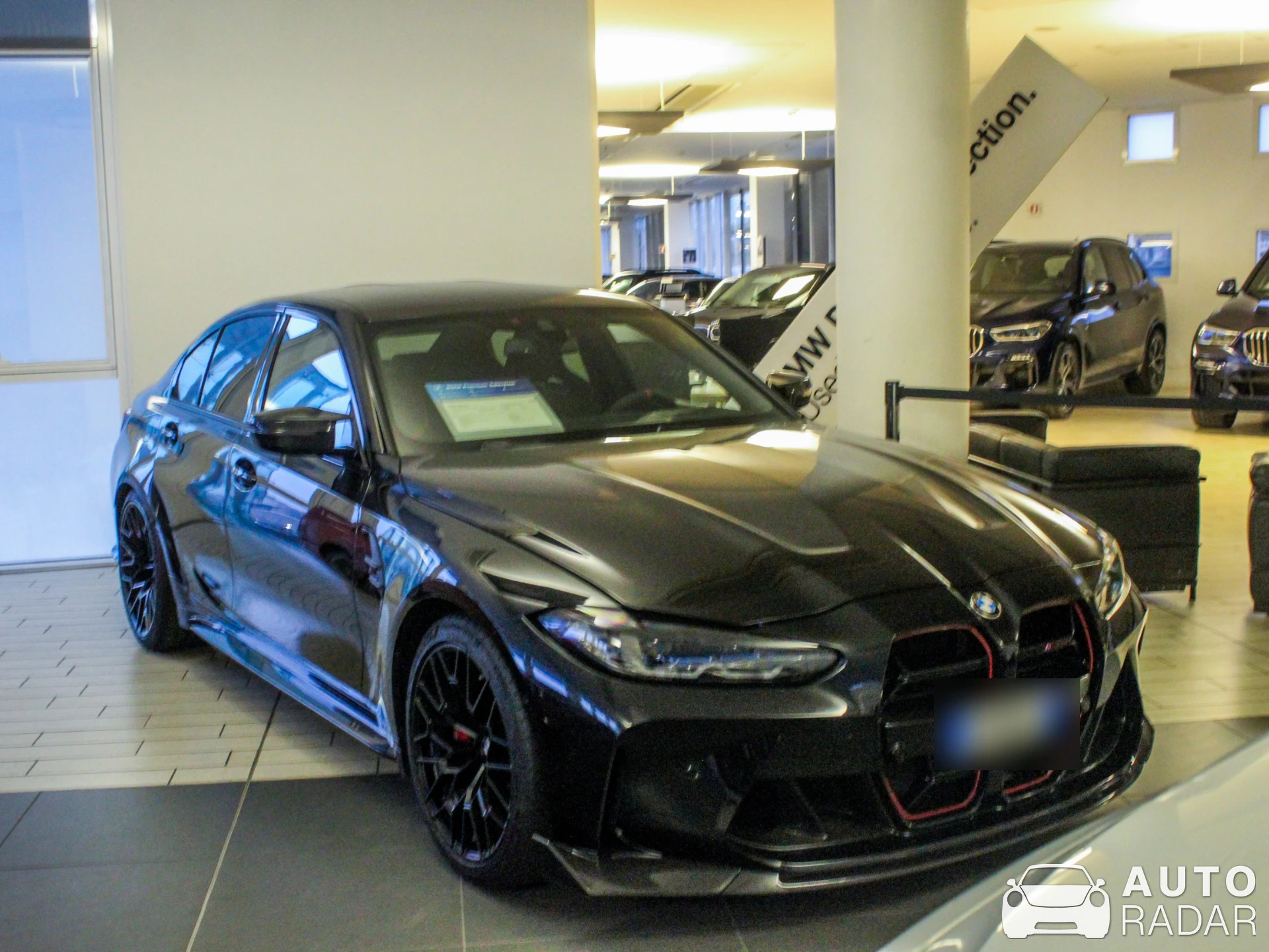 BMW M3 G80 CS spotted in Brescia, Italy