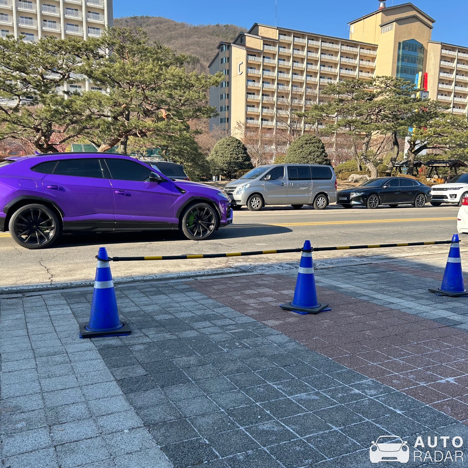 Lamborghini Urus spotted in Hongcheon-gun, South Korea