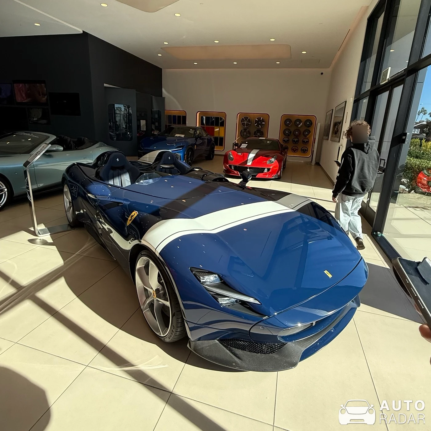 Ferrari Monza SP2 spotted in Newport Beach, United States