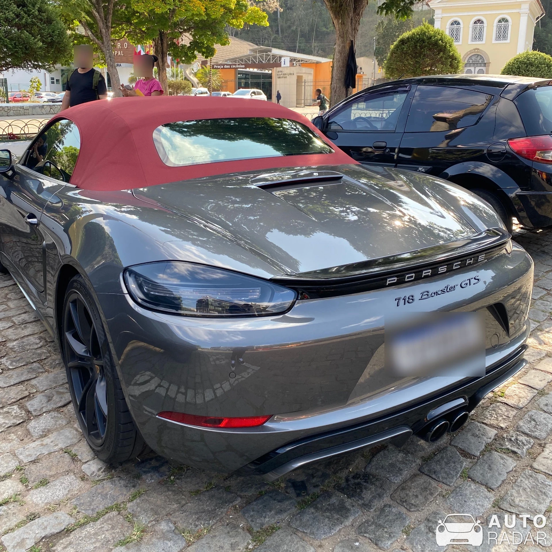 Porsche 718 Boxster GTS spotted in Olaria, Brazil