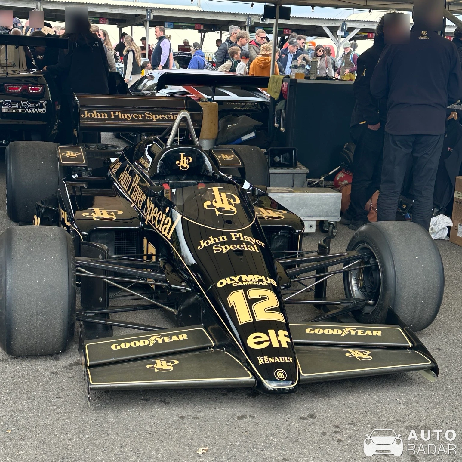 Lotus 97T spotted in Pointe aux Piments