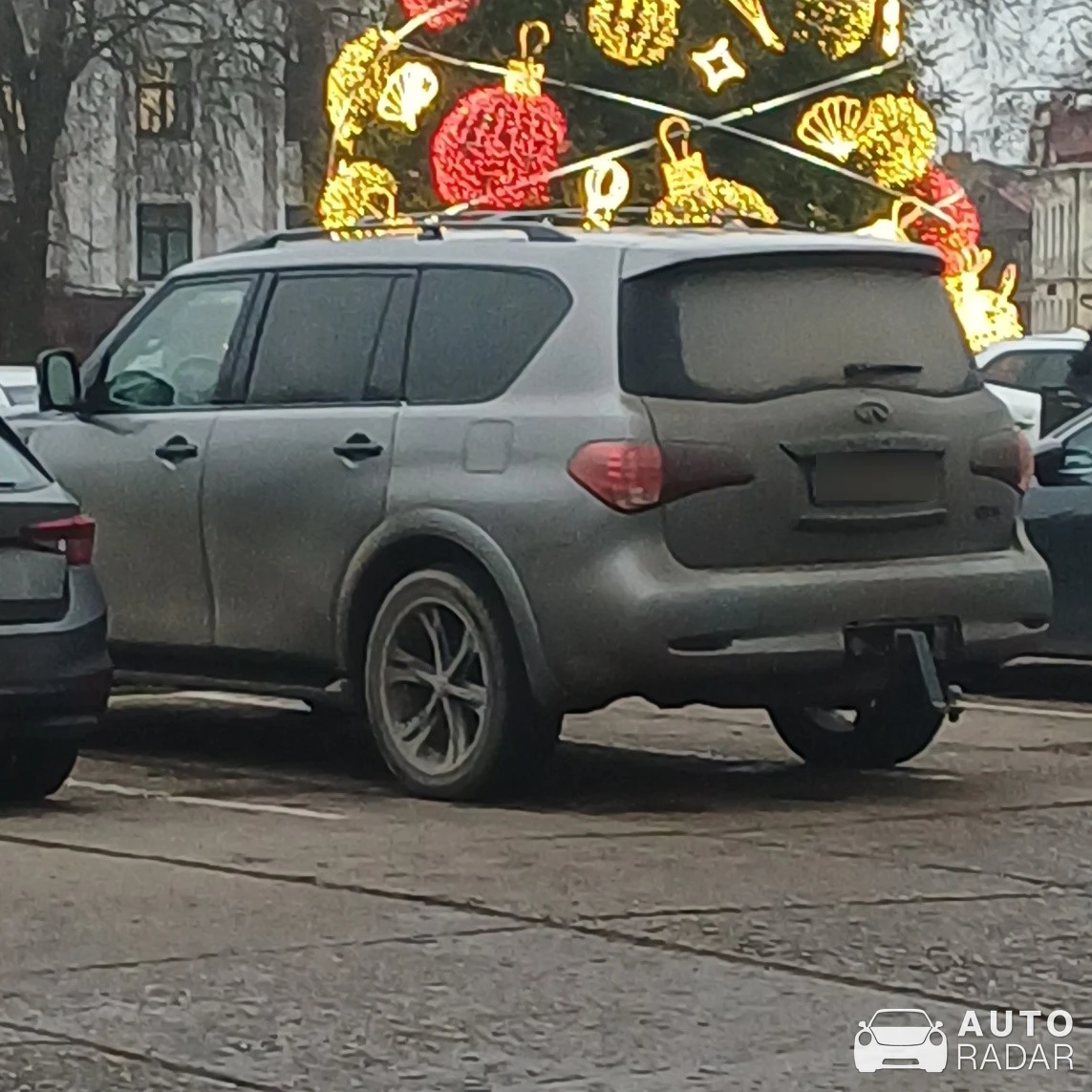 Infiniti QX80 spotted in Liepāja