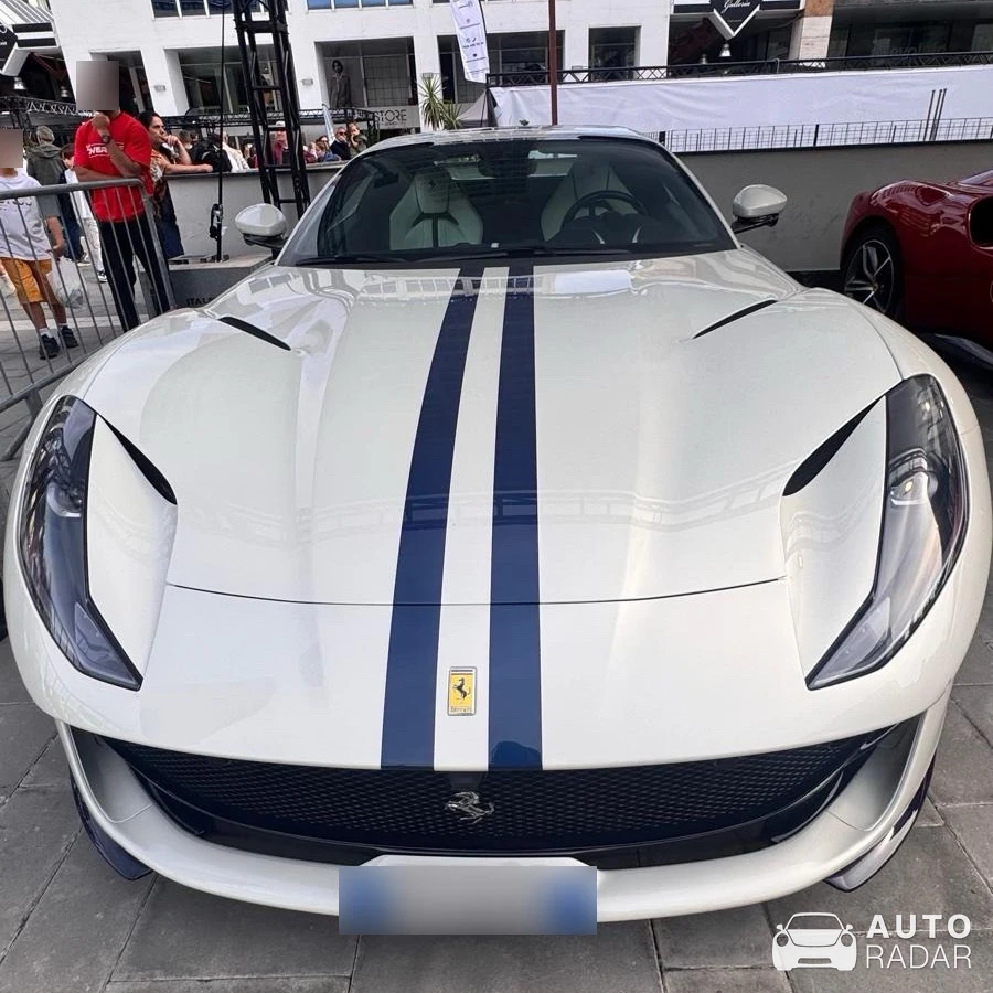 Ferrari 812 Superfast spotted in Napoli, Italia