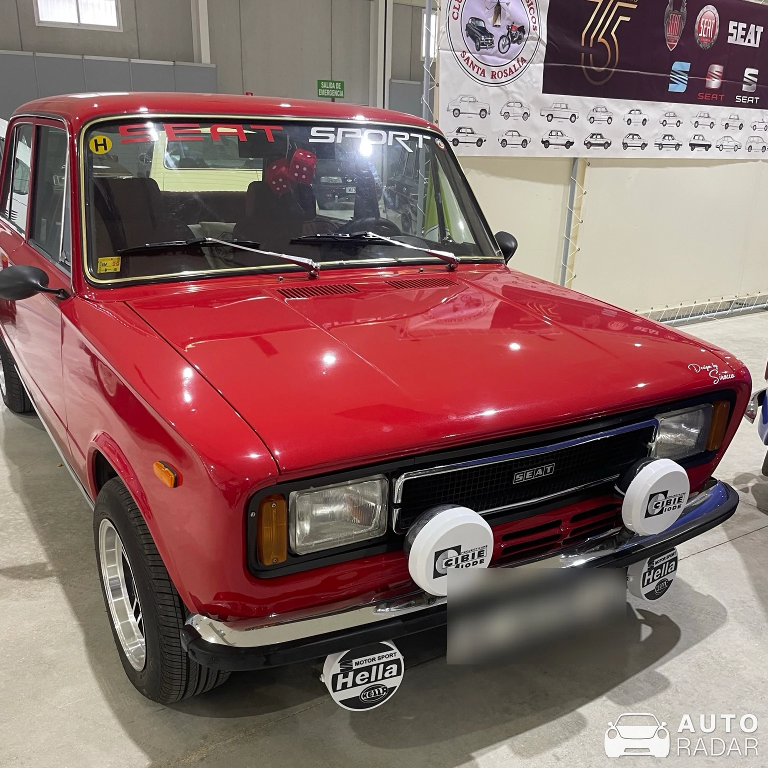 SEAT 124 spotted in Torre-Pacheco