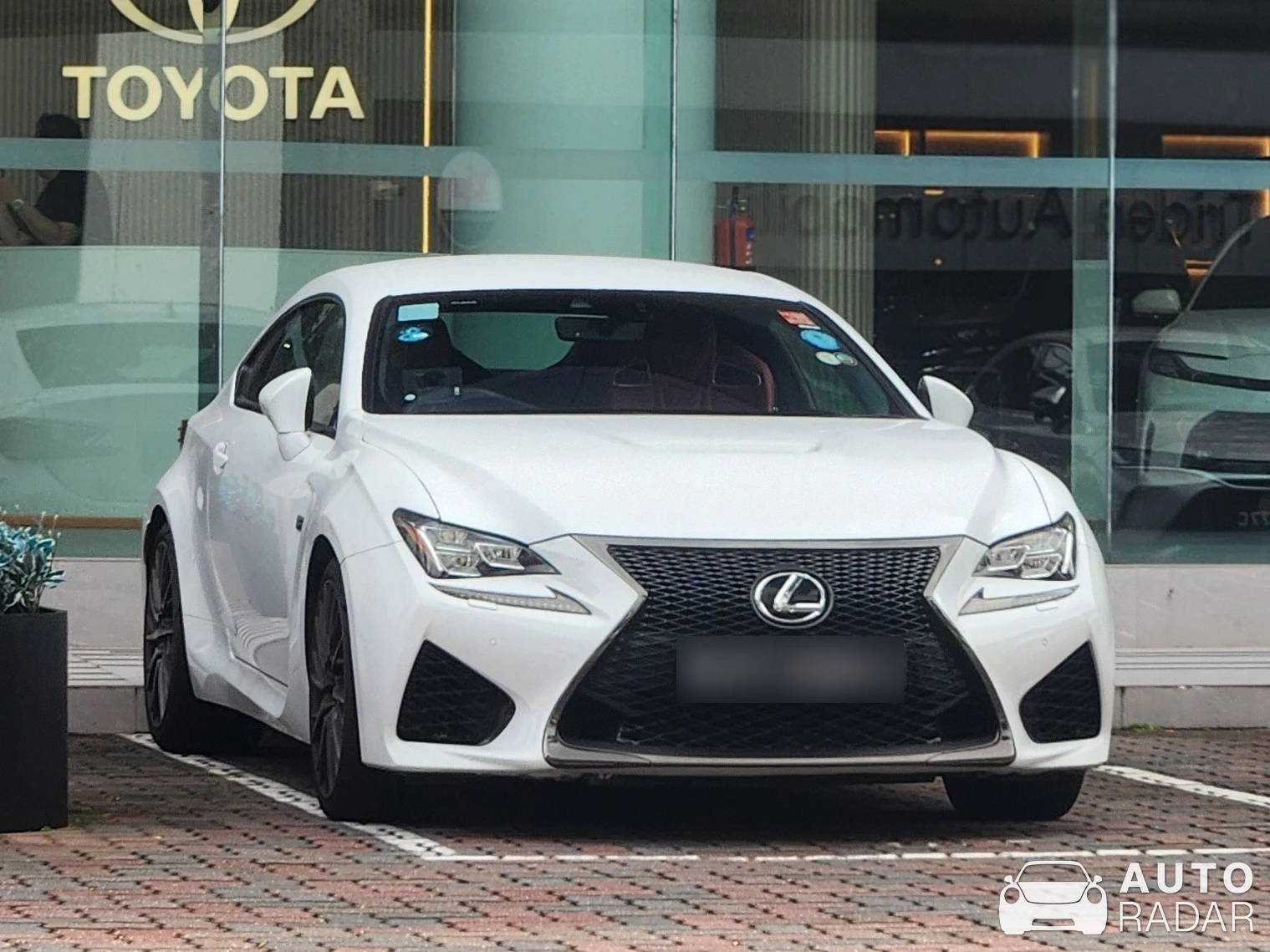 Lexus RC F spotted in Singapore, Singapore