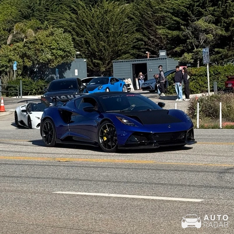 Lotus Emira GT4 spotted in Malibu, United States