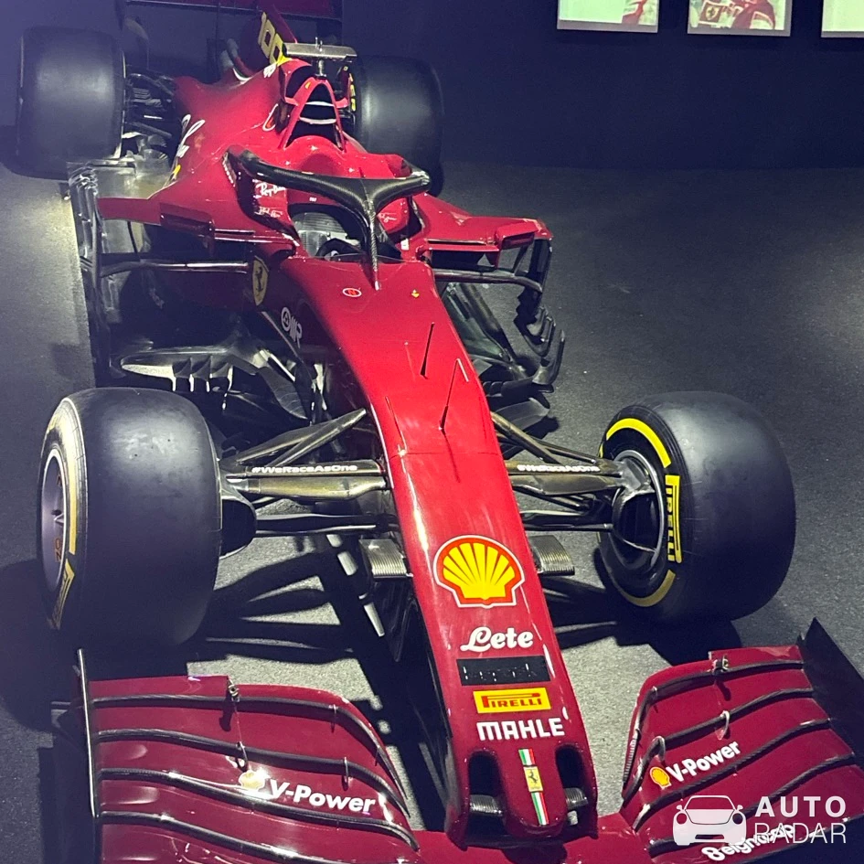 Ferrari Scuderia F1-75 spotted in Modena