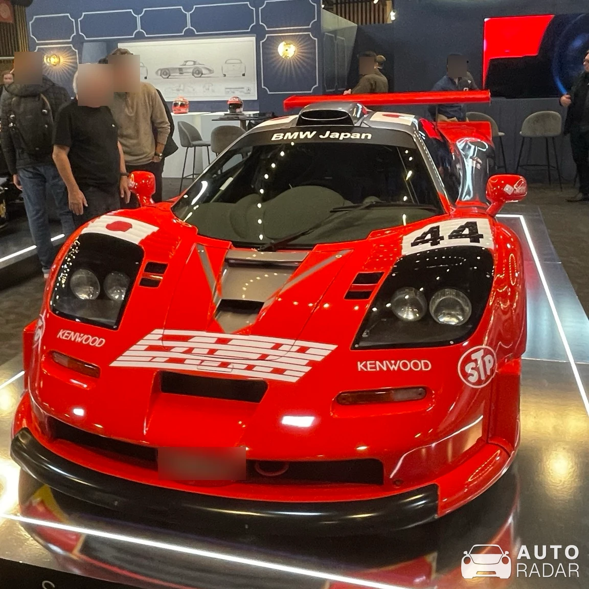 McLaren F1 GTR Longtail spotted in Paris, France