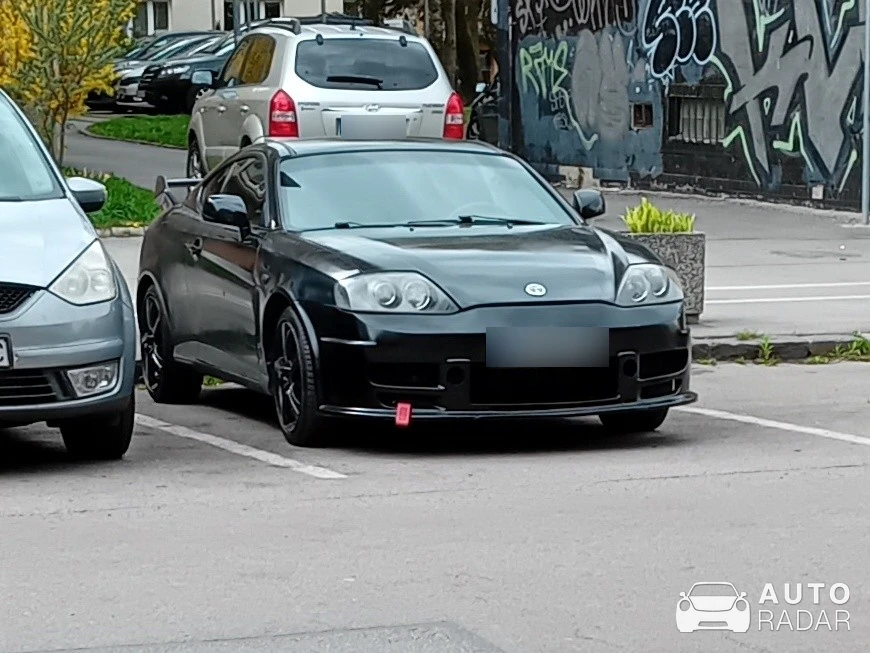 Hyundai Coupé 2007 spotted in Žilina, Slovakia