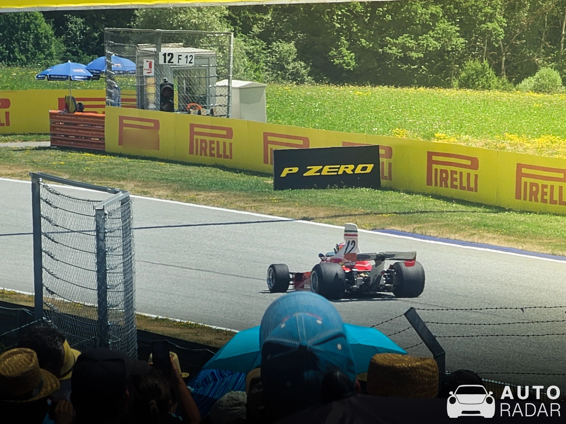 Ferrari F1 312B spotted in Spielberg