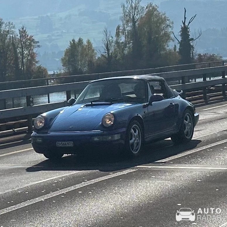 Porsche 964 Turbo Cabriolet spotted in Rapperswil-Jona