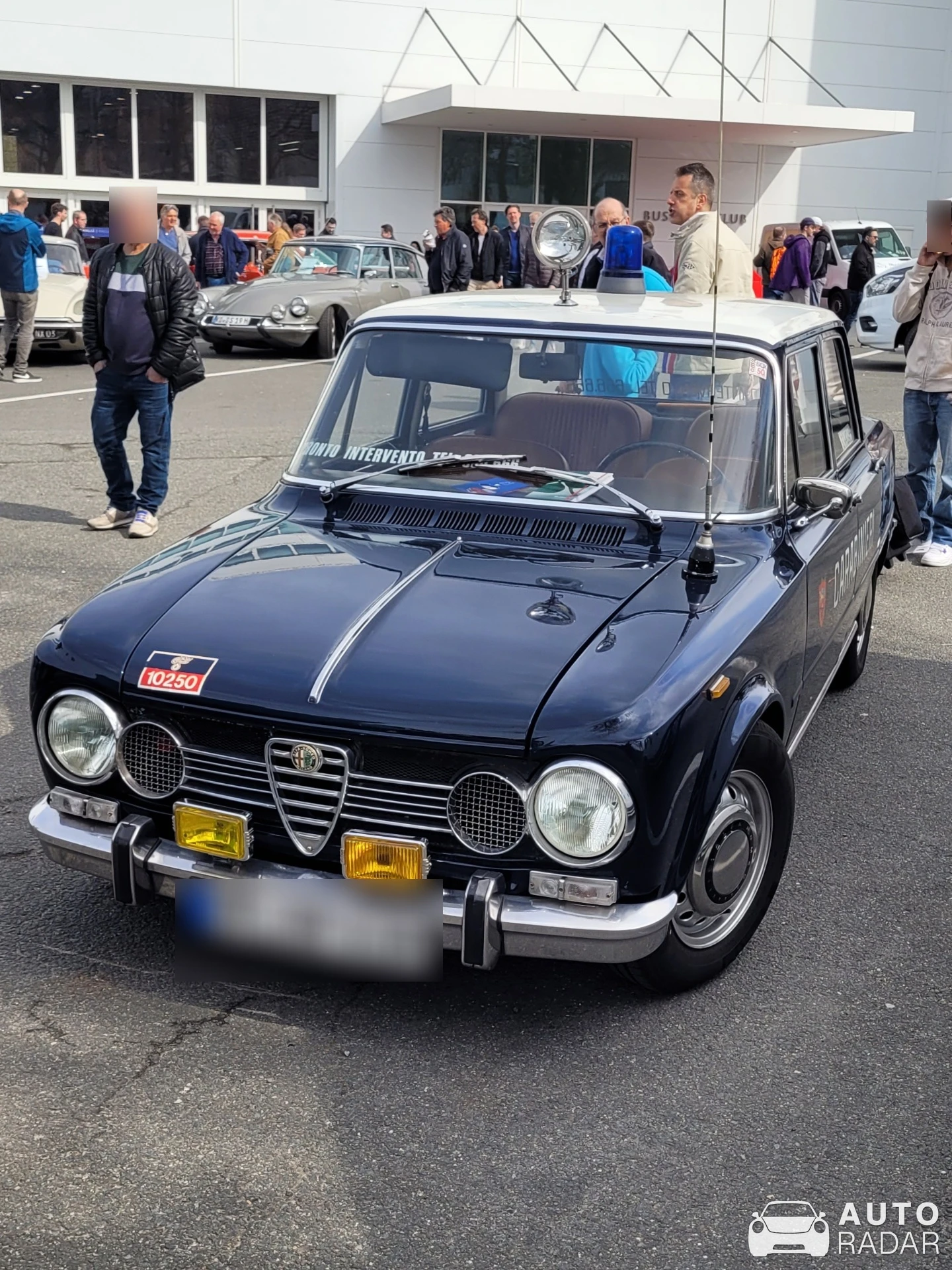 Alfa Romeo Giulia Quadrifoglio Carabinieri spotted