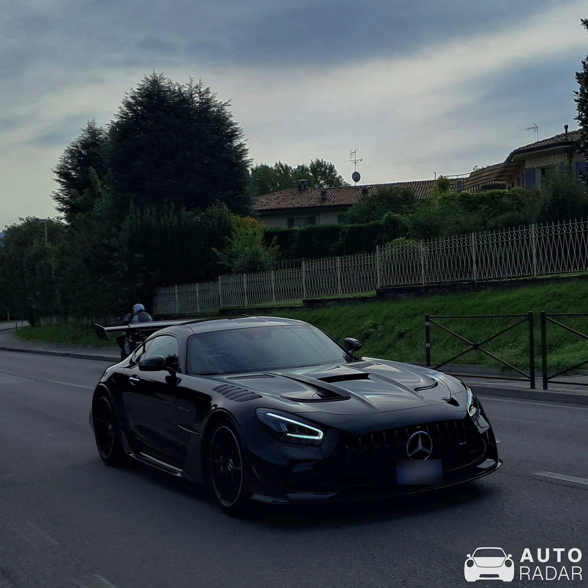Mercedes-AMG GT Black Series C190 spotted in Clusane, Italy