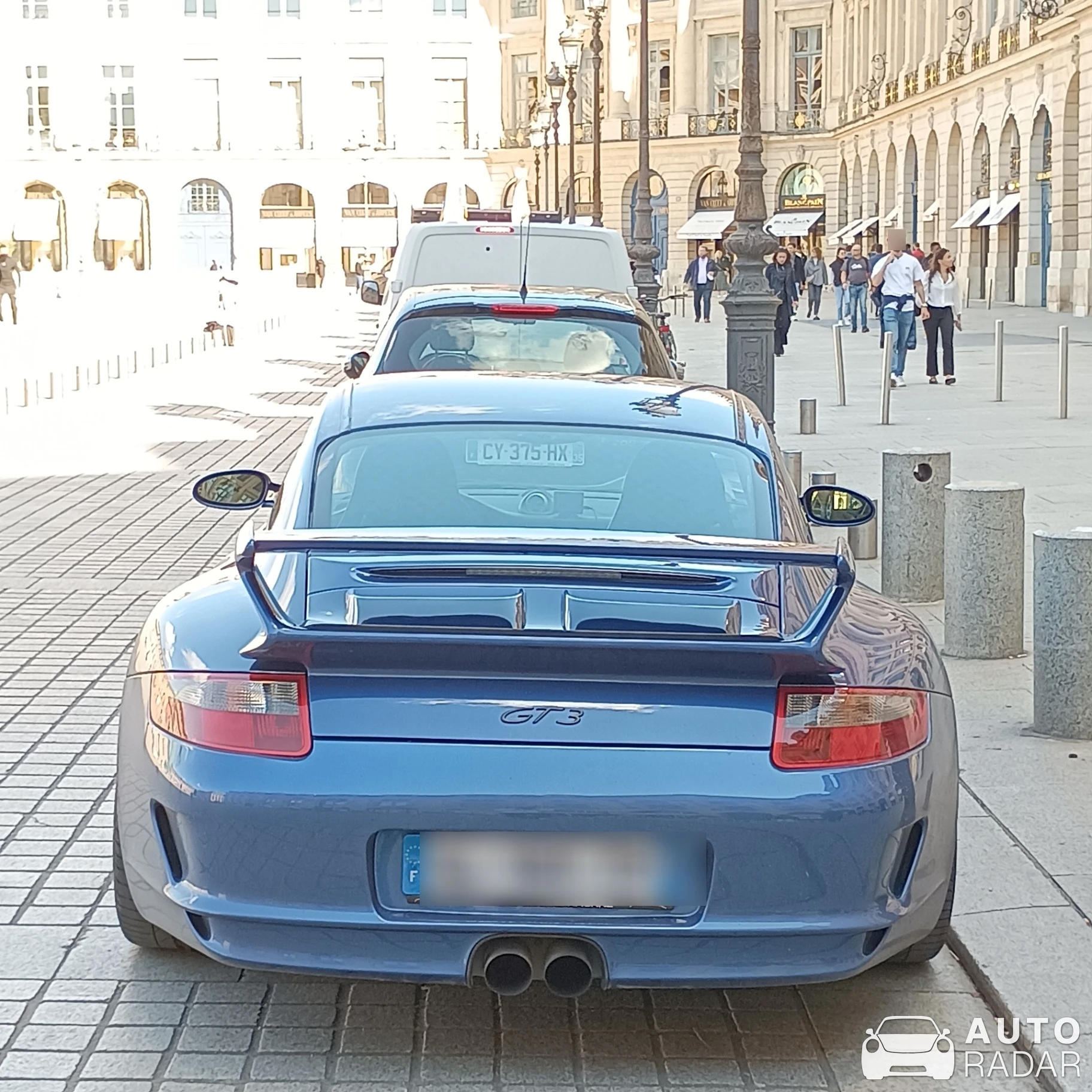 Porsche 997 GT3 spotted in Paris, France