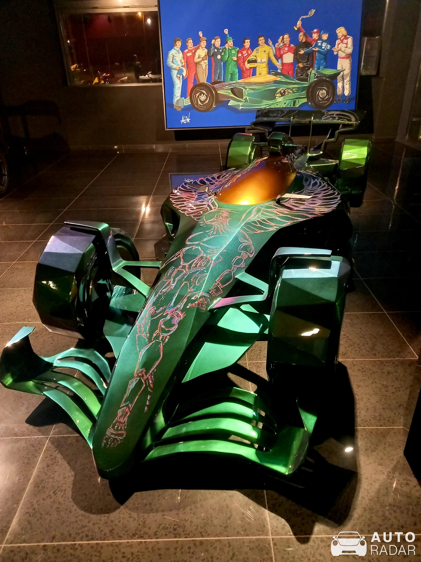 Pirelli 2022 F1 Showcar spotted in Annecy