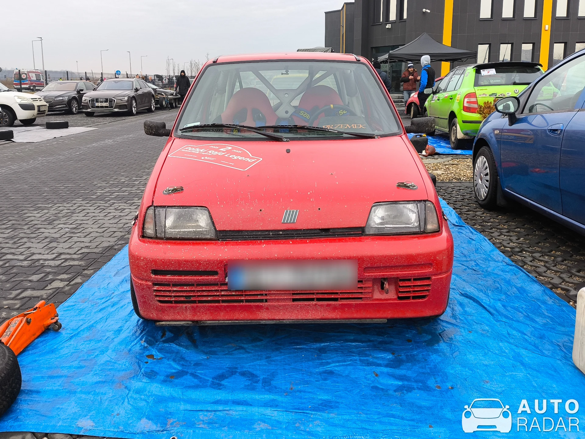 Fiat Cinquecento Sporting spotted in Zabrze