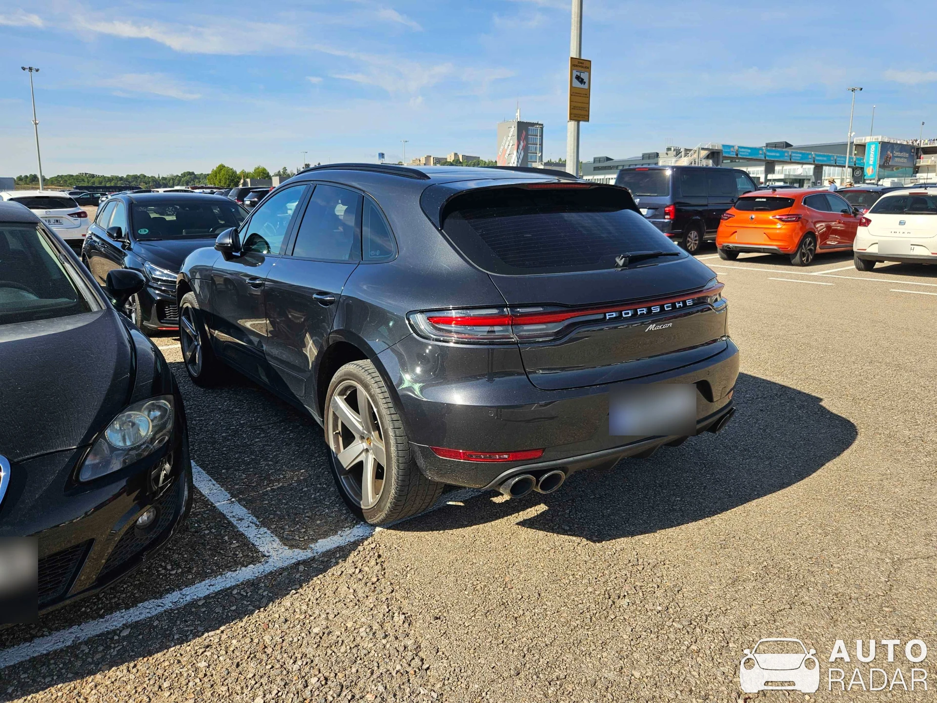 Porsche Macan spotted in Cheste, Spain