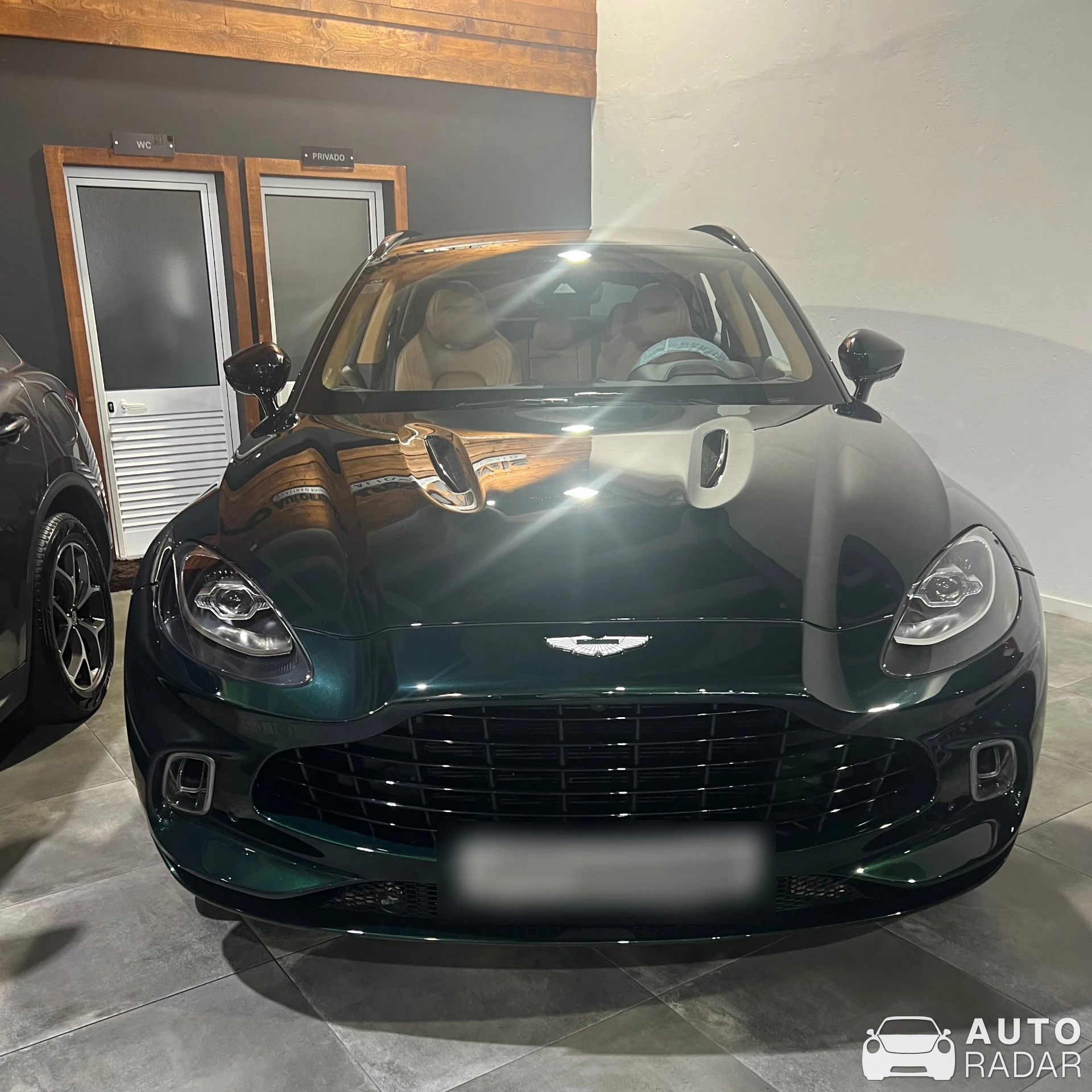 Aston Martin DBX spotted in Lisbon, Portugal