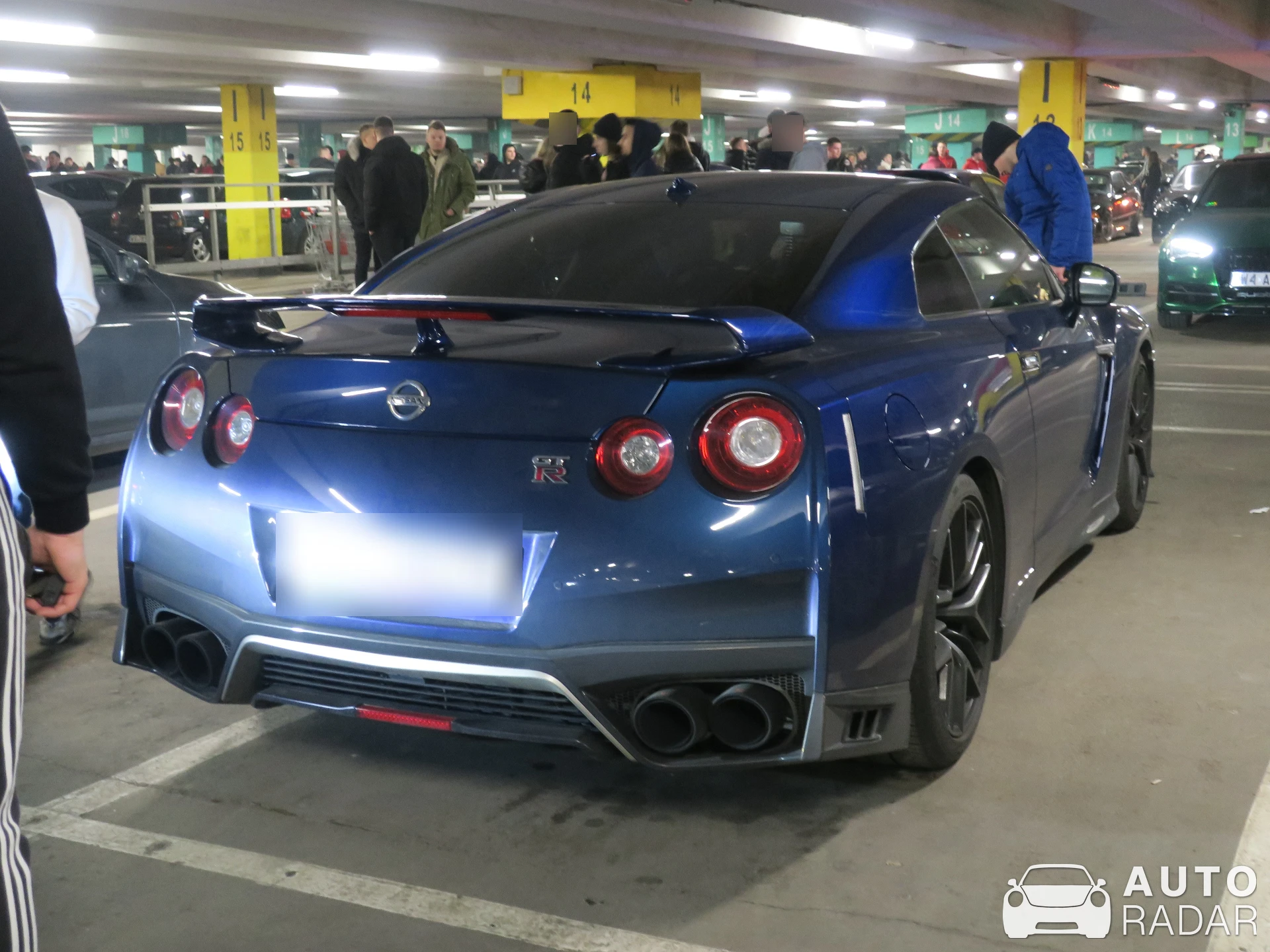 Nissan GT-R R35 spotted in Warszawa, Poland