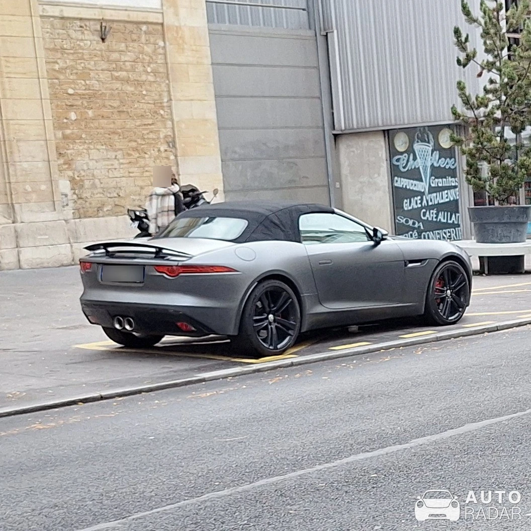 Jaguar F-Type P380 Convertible spotted in Nancy, France