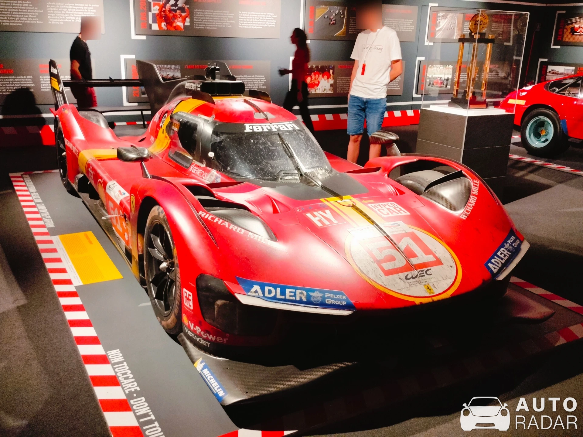Ferrari 499P spotted in Maranello