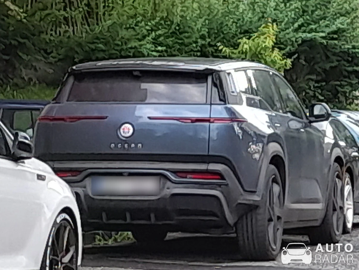 Fisker Ocean spotted in Železný Brod