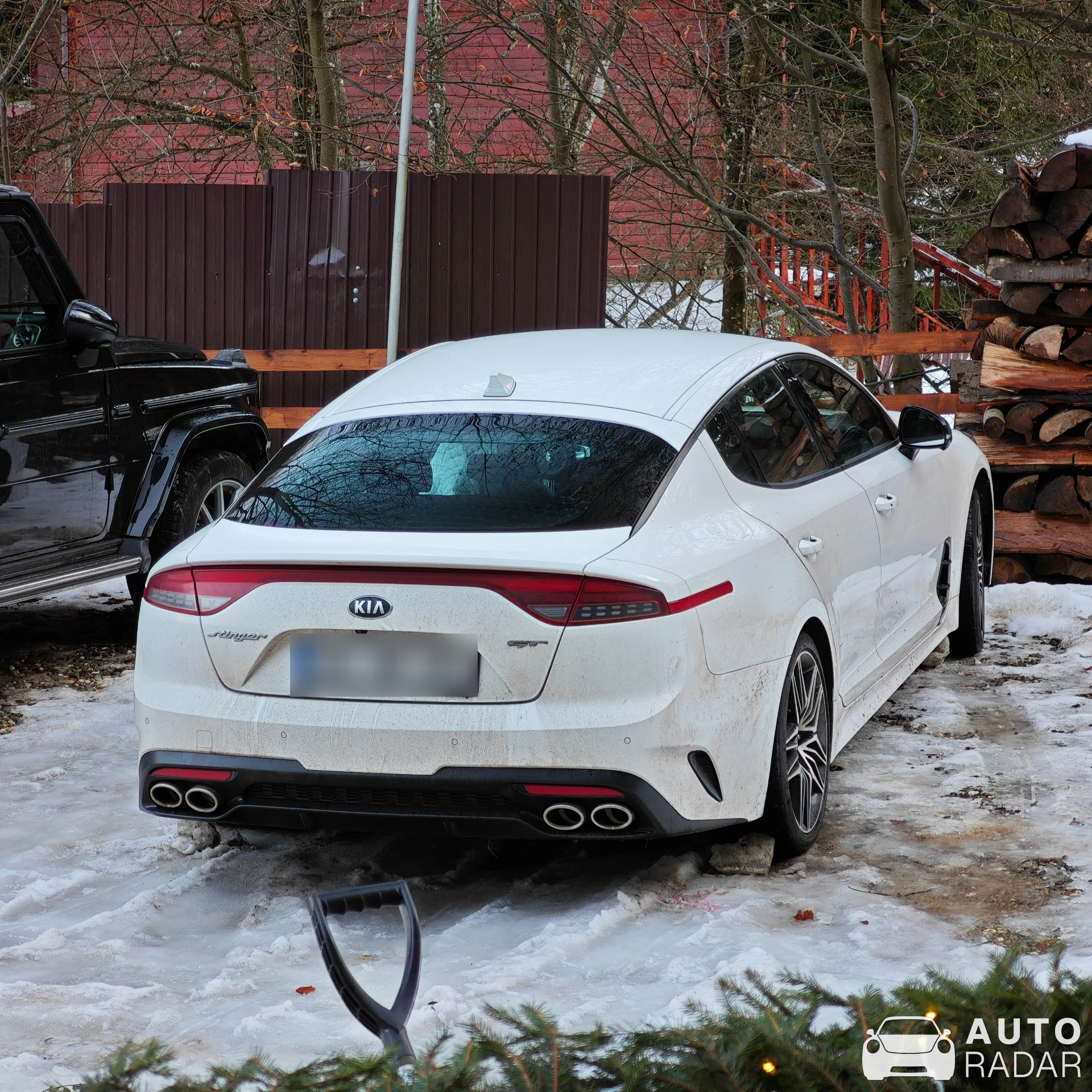 Kia Stinger GT spotted in Zărnești