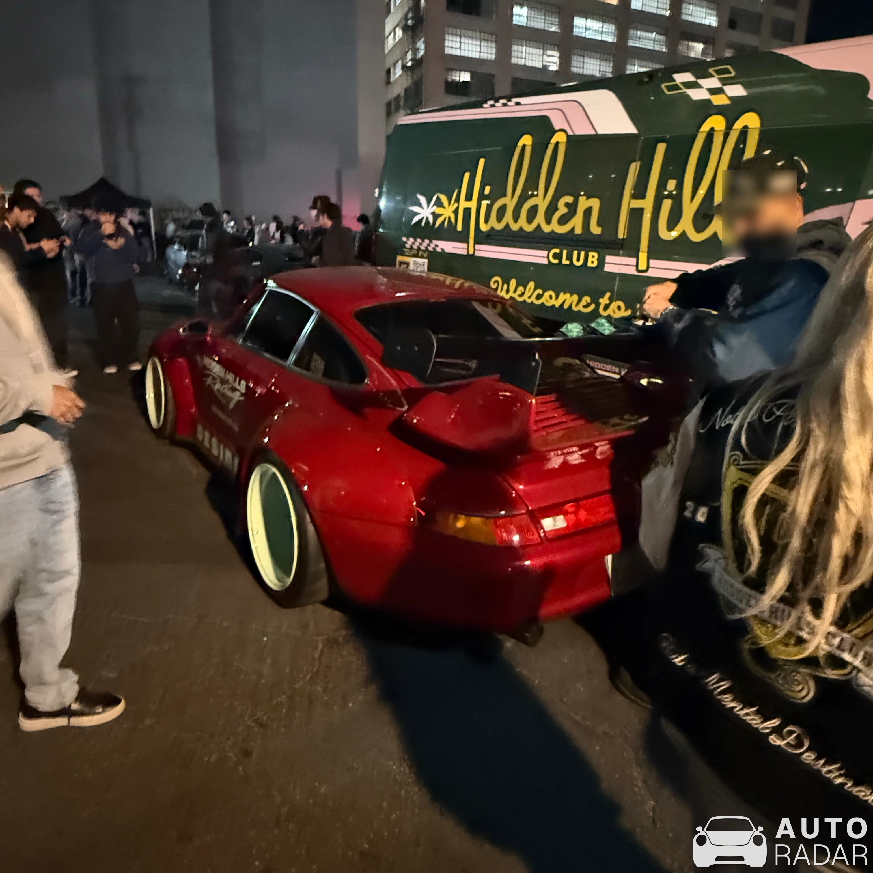 Porsche 911 SC RWB spotted in Los Angeles