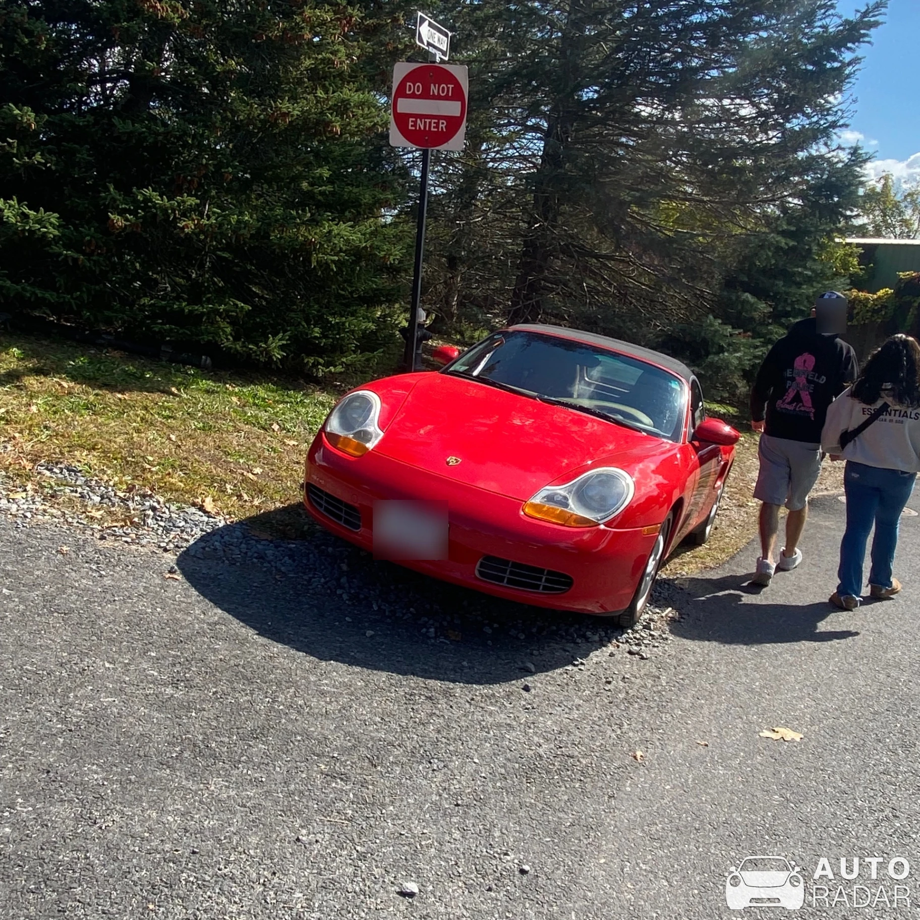 Porsche 986 Boxster spotted in Brookline, United States