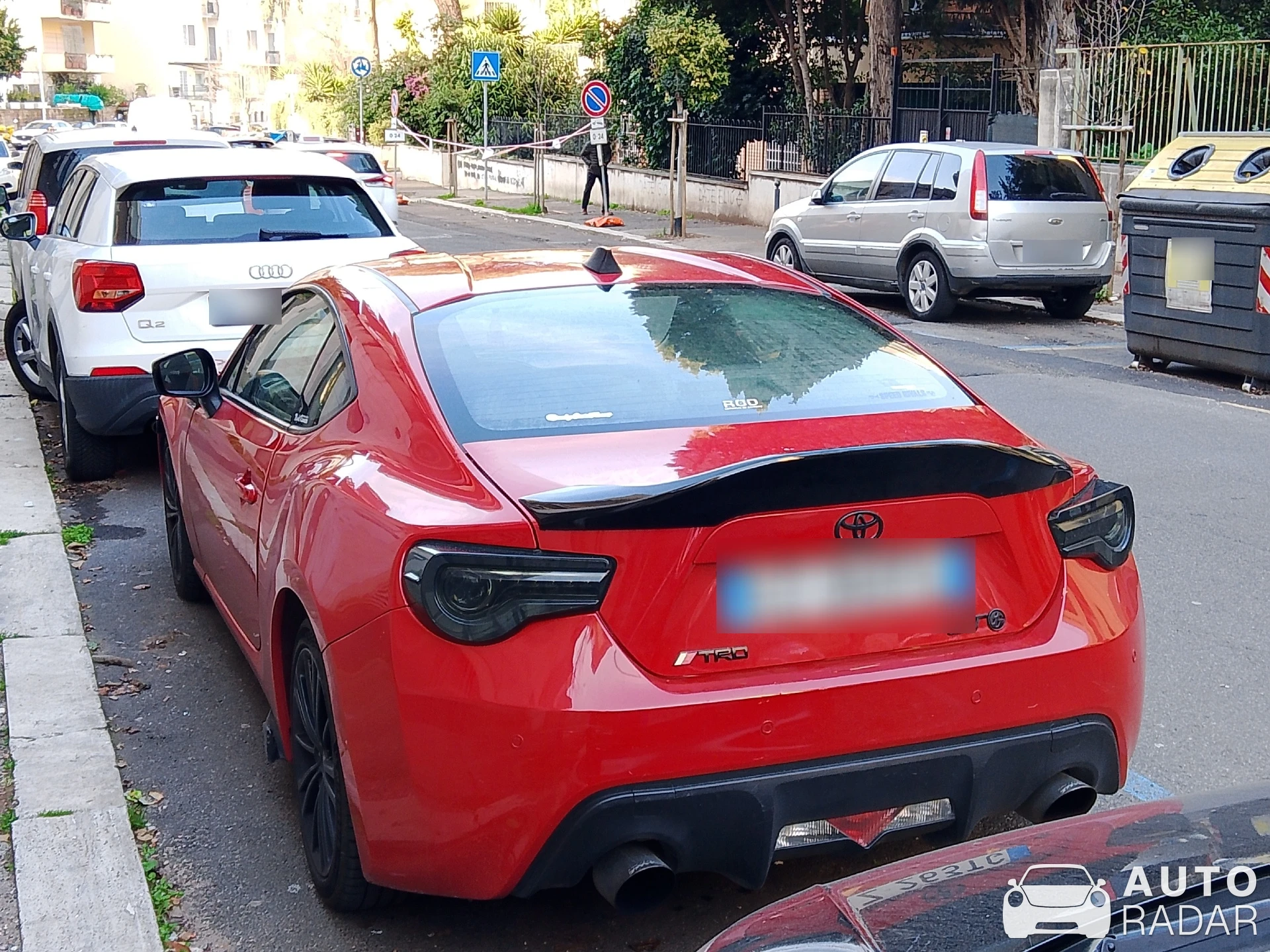 Toyota GT86 TRD Special Edition spotted in Roma