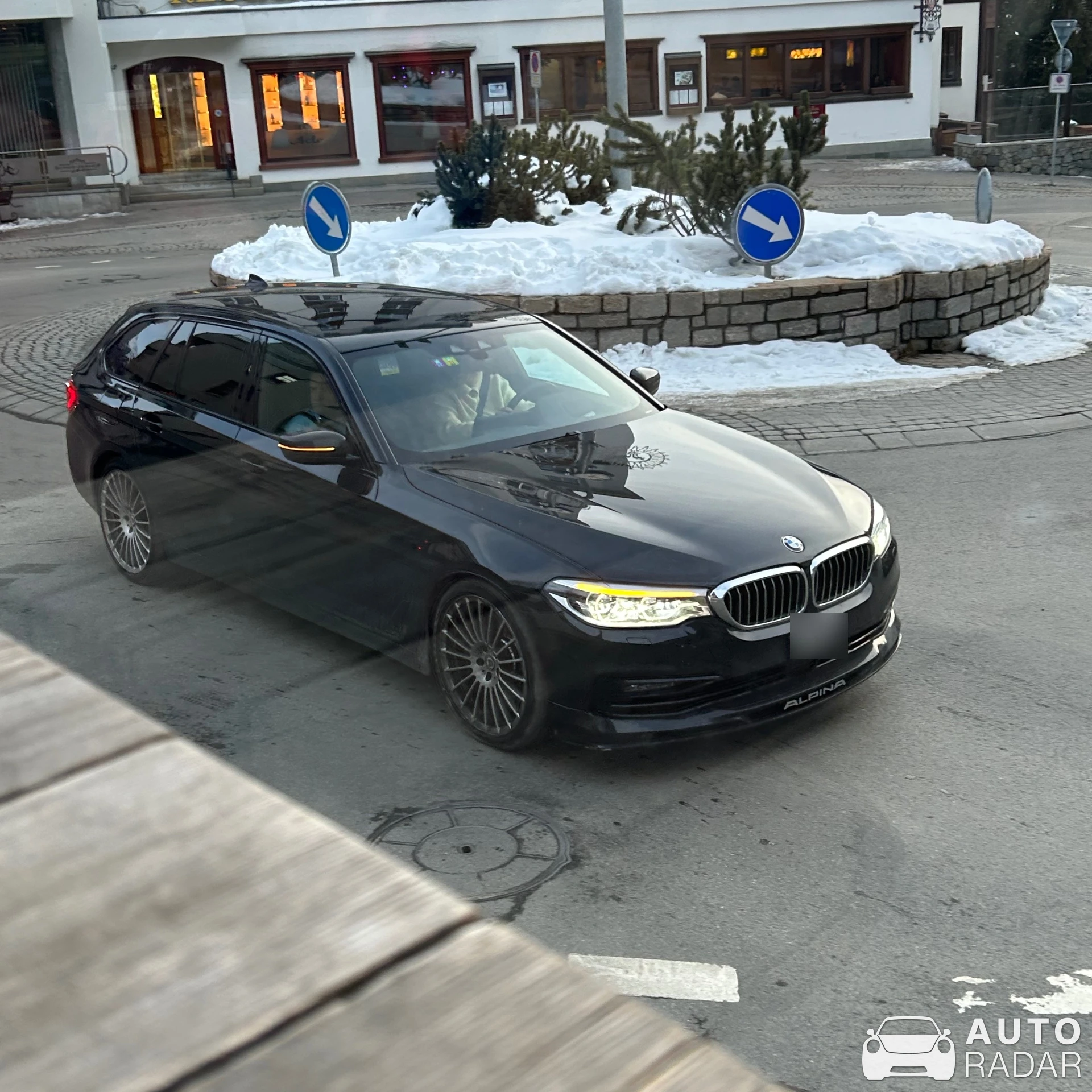 Alpina B5 BiTurbo Touring spotted in St. Moritz