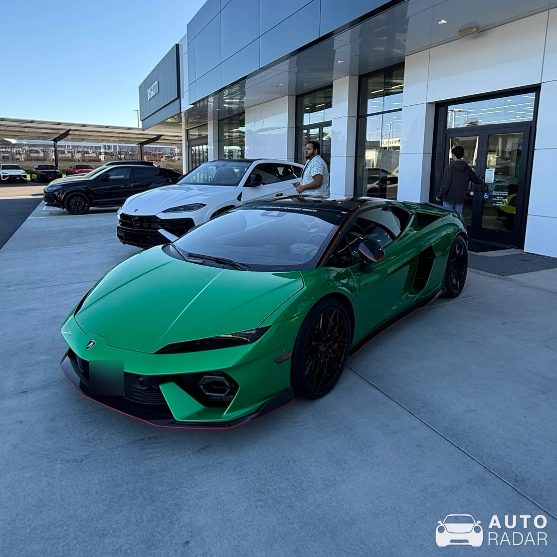 Lamborghini Temerario spotted in Irvine, United States