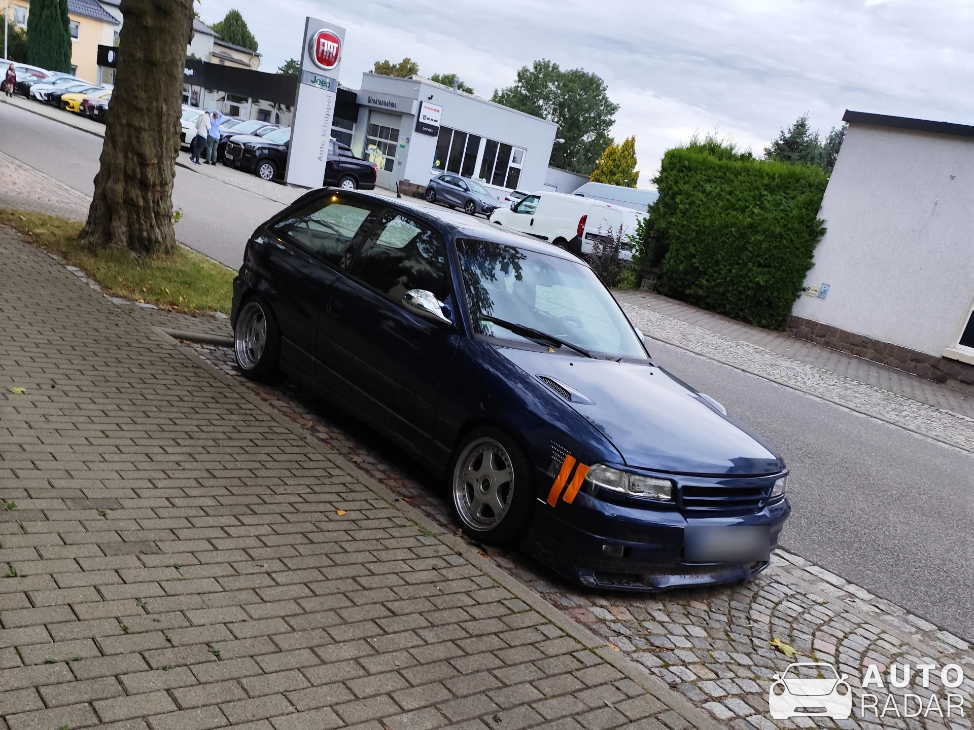 Opel Astra F GSi spotted in Burgstädt, Germany