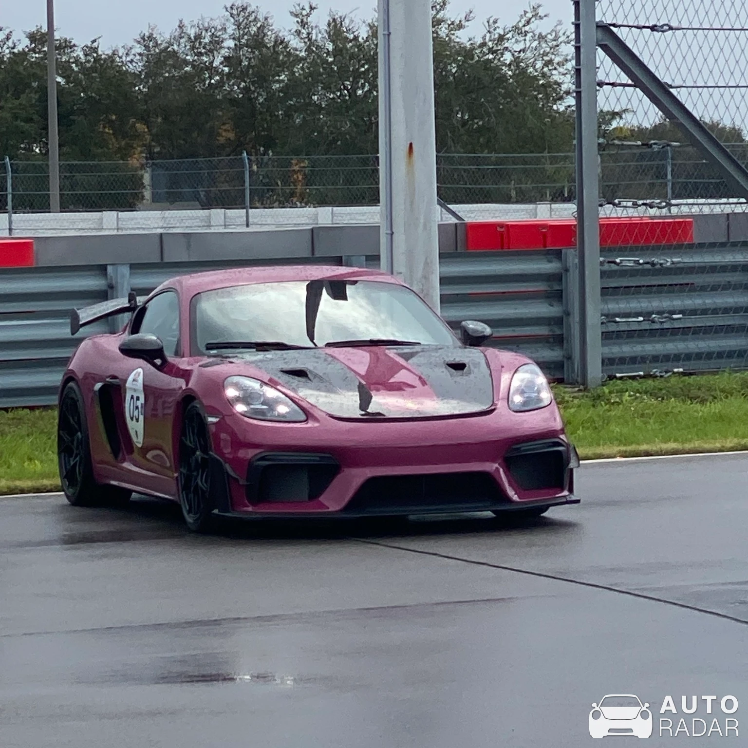 Porsche 718 Cayman GT4 RS spotted in Opa-locka, United States