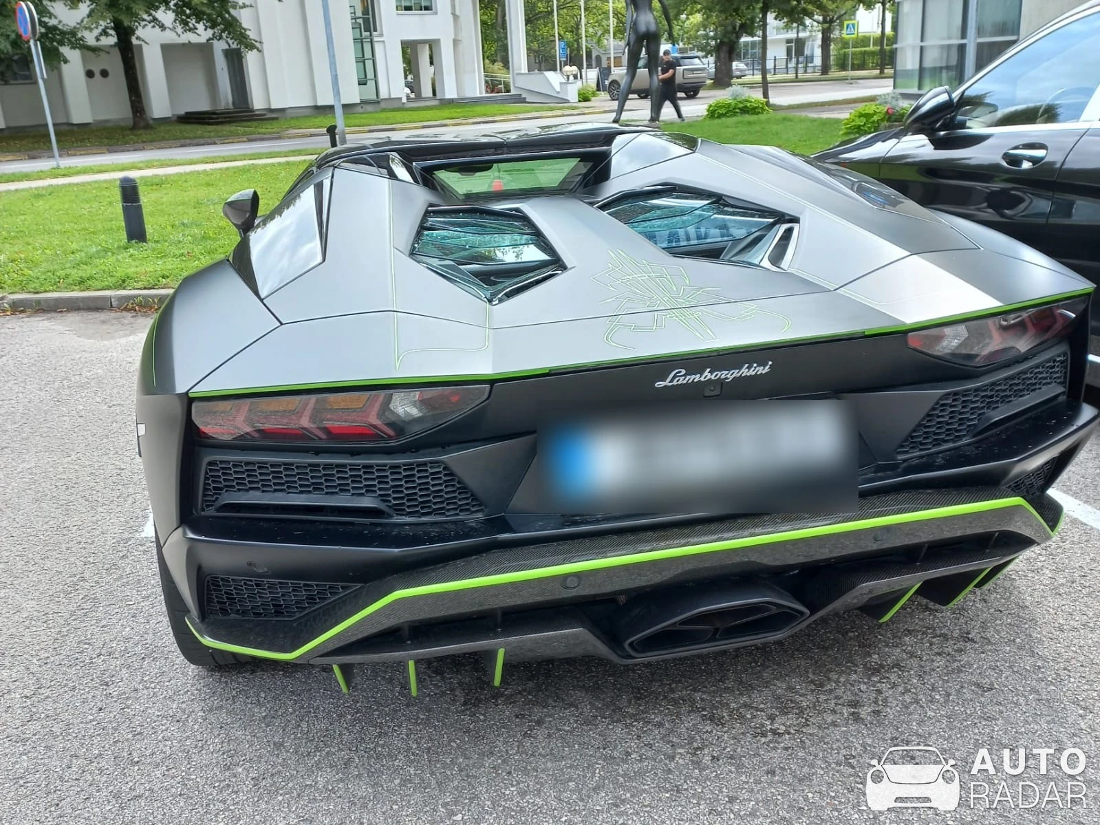 Lamborghini Aventador LP780-4 Ultimae spotted in Jelgava