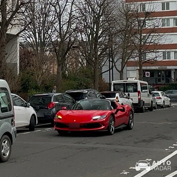 Ferrari 296 GTS spotted in Levallois-Perret, France