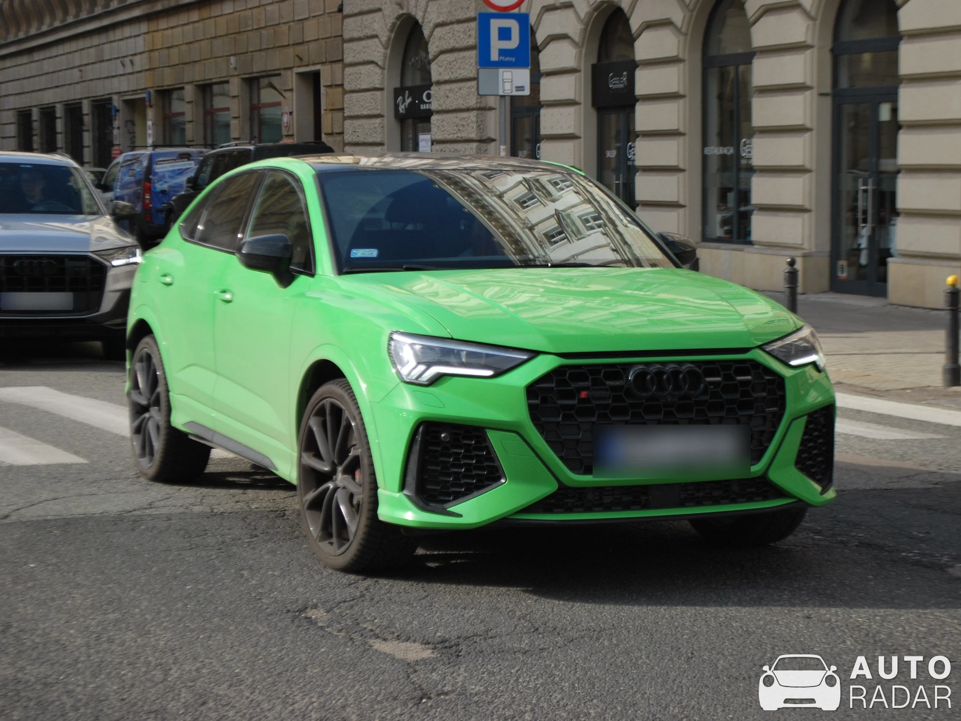 Audi RS Q3 Sportback 2020 spotted in Warszawa, Poland