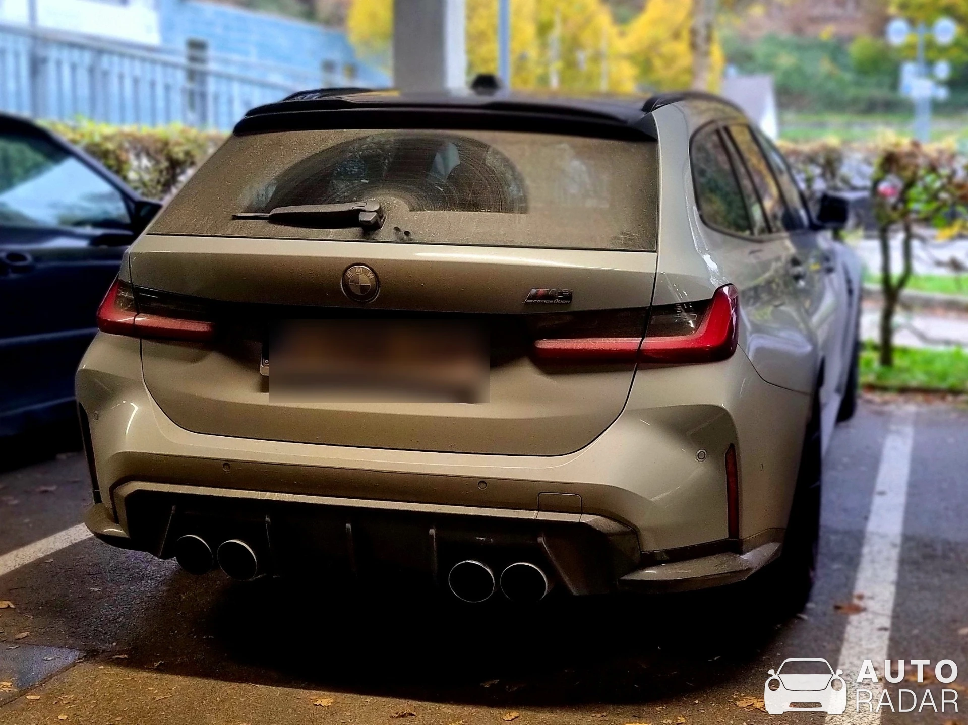 BMW M3 G81 Touring Competition spotted in Monschau, Germany