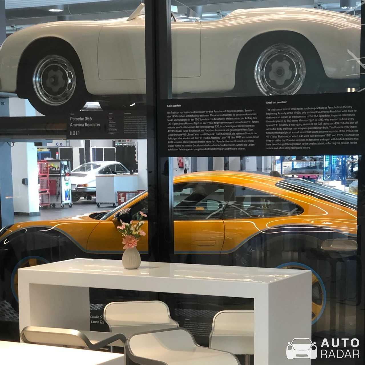 Porsche 356 America Roadster spotted in Stuttgart
