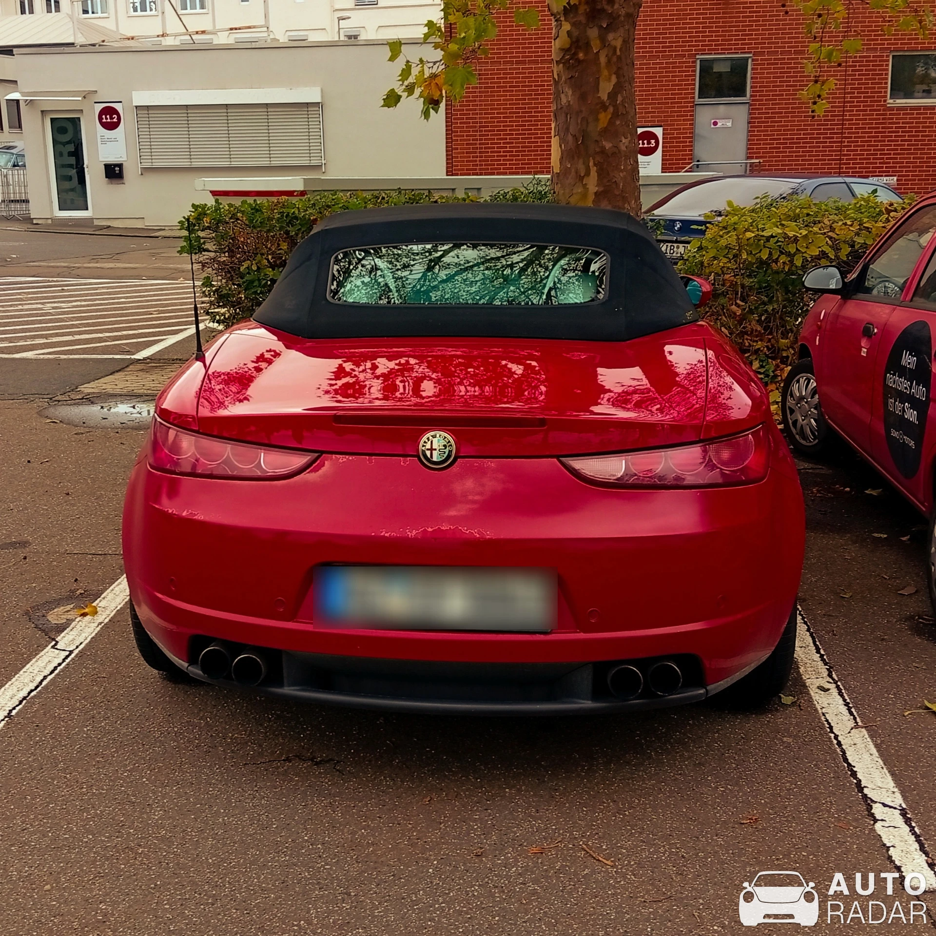 Alfa Romeo Spider Type 939 spotted in Mainz