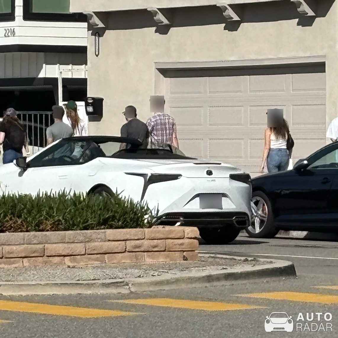 Lexus LC 500 Convertible spotted in Hermosa Beach, United States