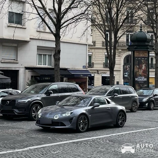 Alpine A110 spotted in Paris, France