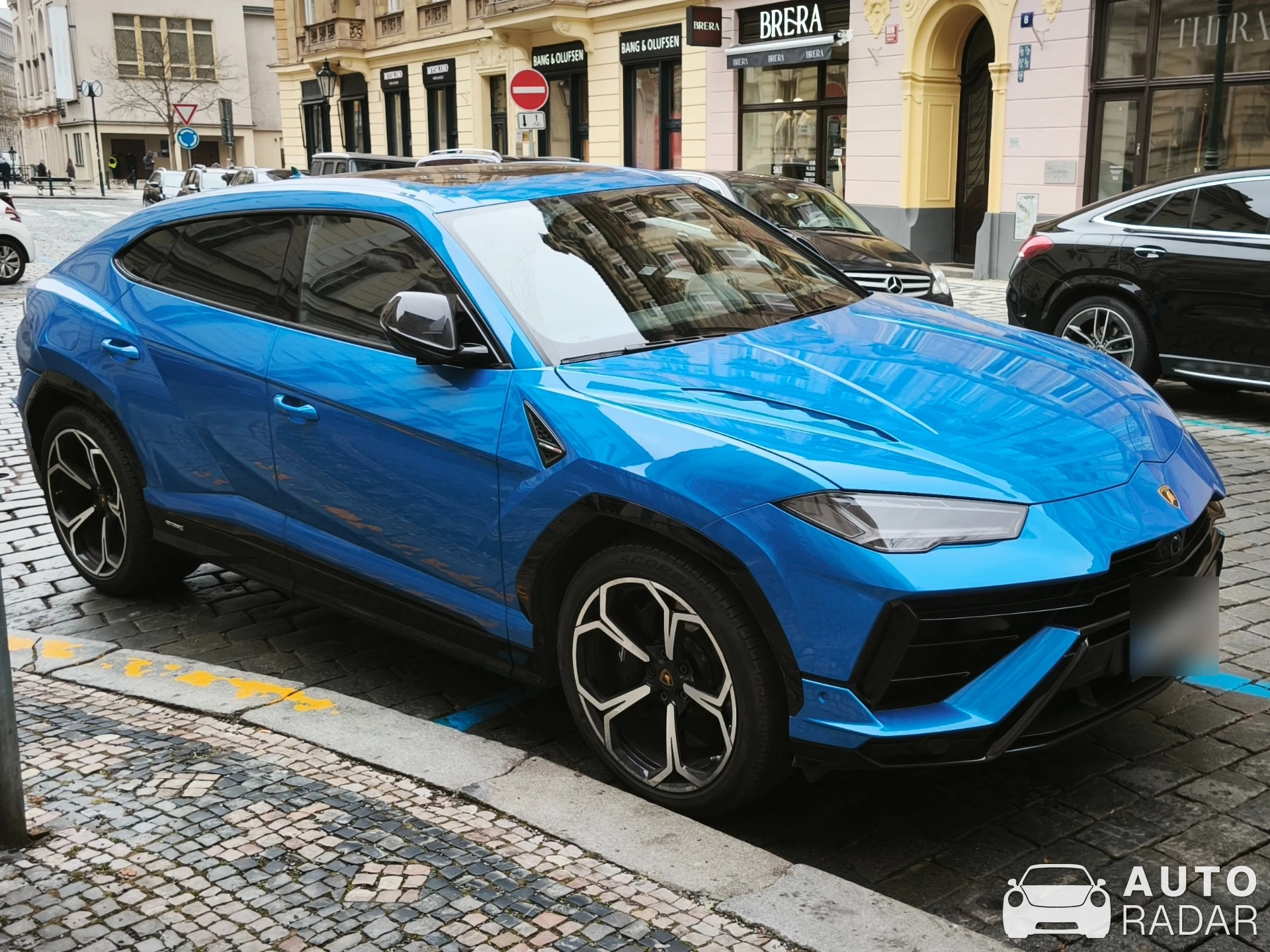 Lamborghini Urus spotted in Praha, Czech Republic