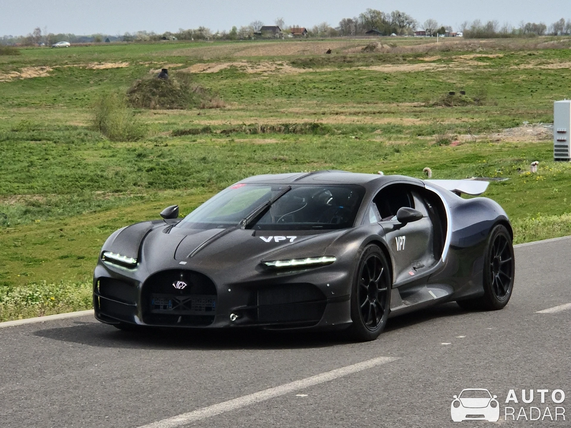 Bugatti Tourbillon spotted in Rakov Potok