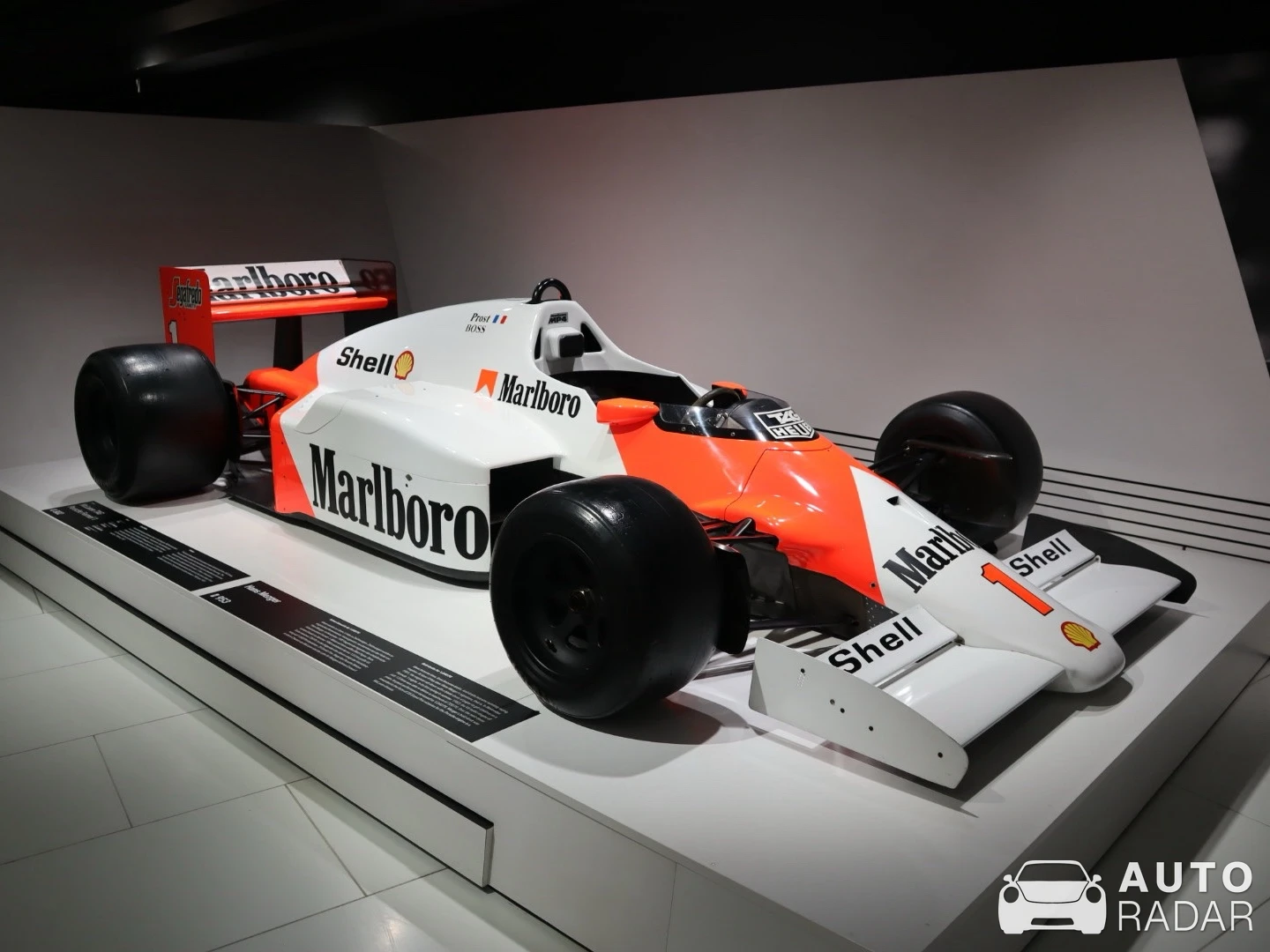 McLaren MP4/4 spotted in Stuttgart, Germany