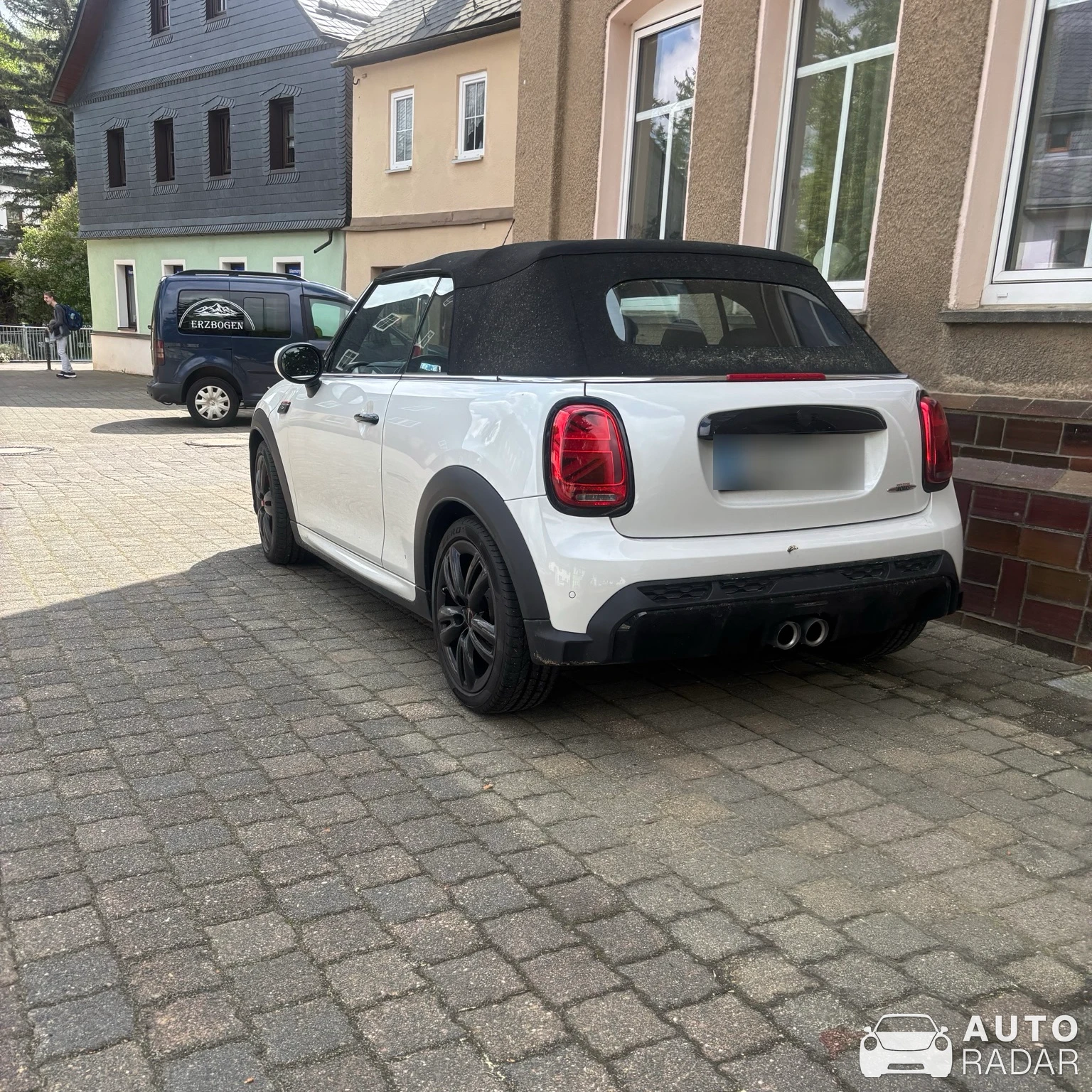 Mini F57 John Cooper Works Cabrio spotted in Zwönitz